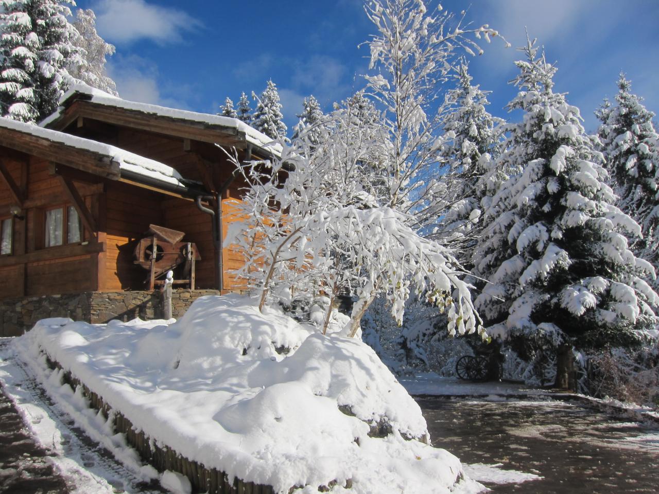 Chalet en hiver (2)