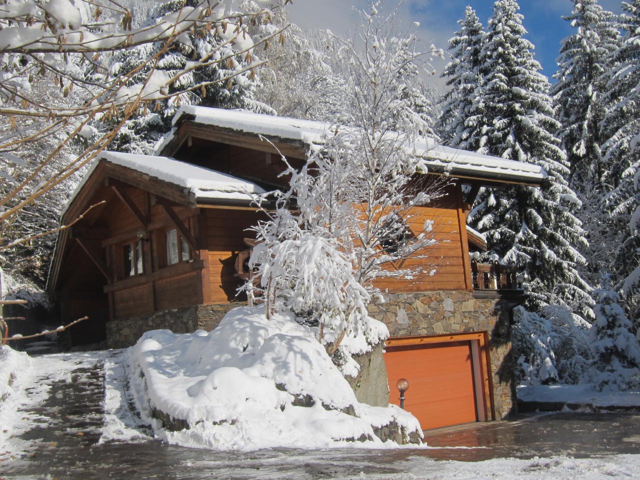 Chalet en hiver